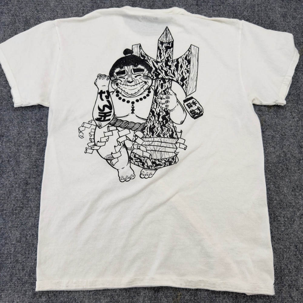 Occult Kendamas Street Kendama Co Graphic T-Shirt White Size Medium